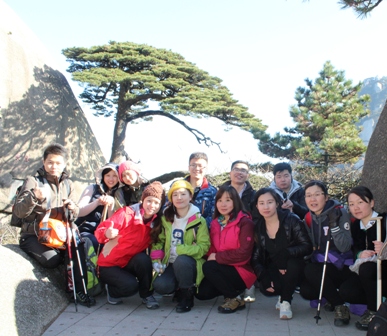 Three day trip to Mount Huangshan and Hongcun of Tenico (now known as Shanghai Fanyun New Materials Co., Ltd.)