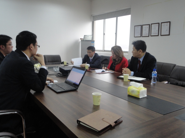 The Chairman of the Global Board of Directors of Wigs Company visited our company